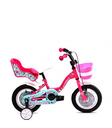 ADRIA Dječji bicikl Fantasy, 12", pink, tirkiz